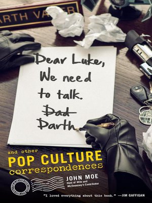 cover image of Dear Luke, We Need to Talk, Darth